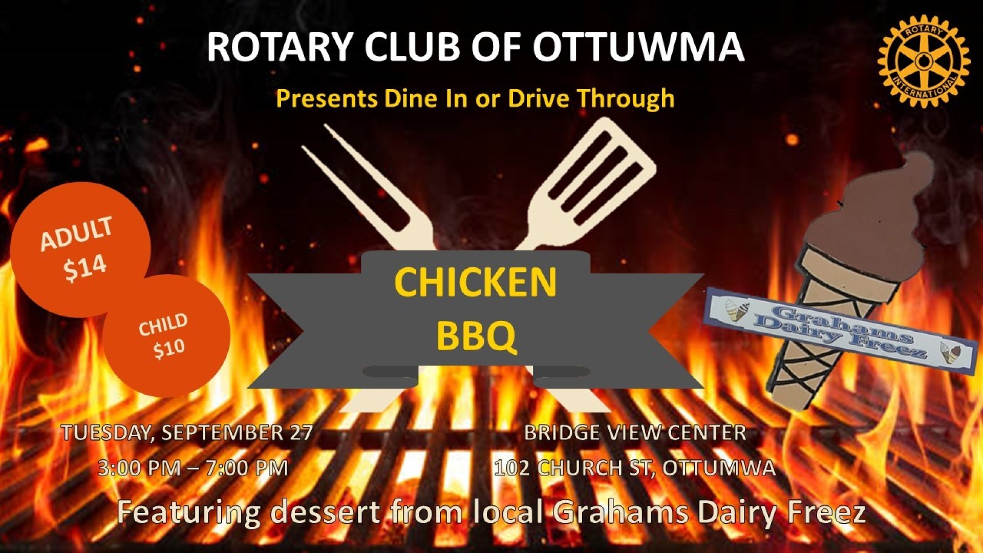 42nd Annual Ottumwa Rotary Chicken BBQ