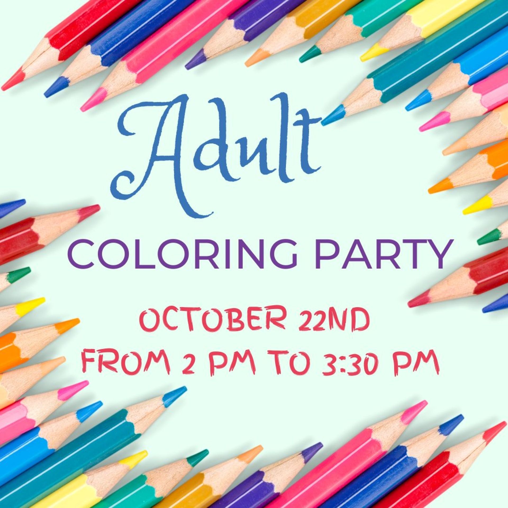 Adult Coloring Party