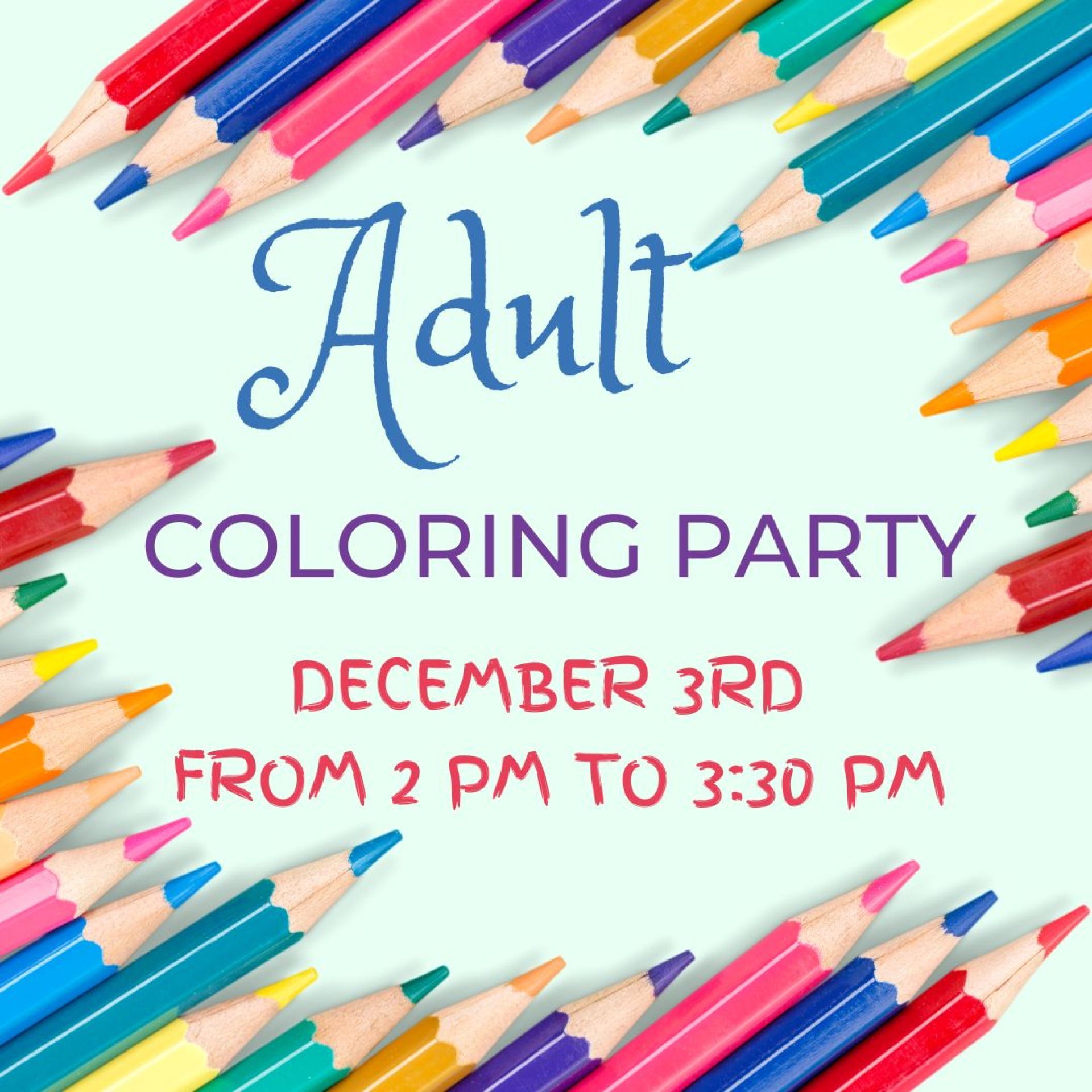 Adult Coloring Party