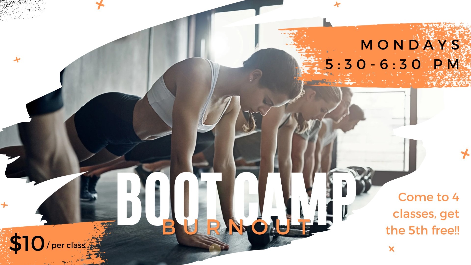 Bootcamp Burnout (Group Fitness Class)