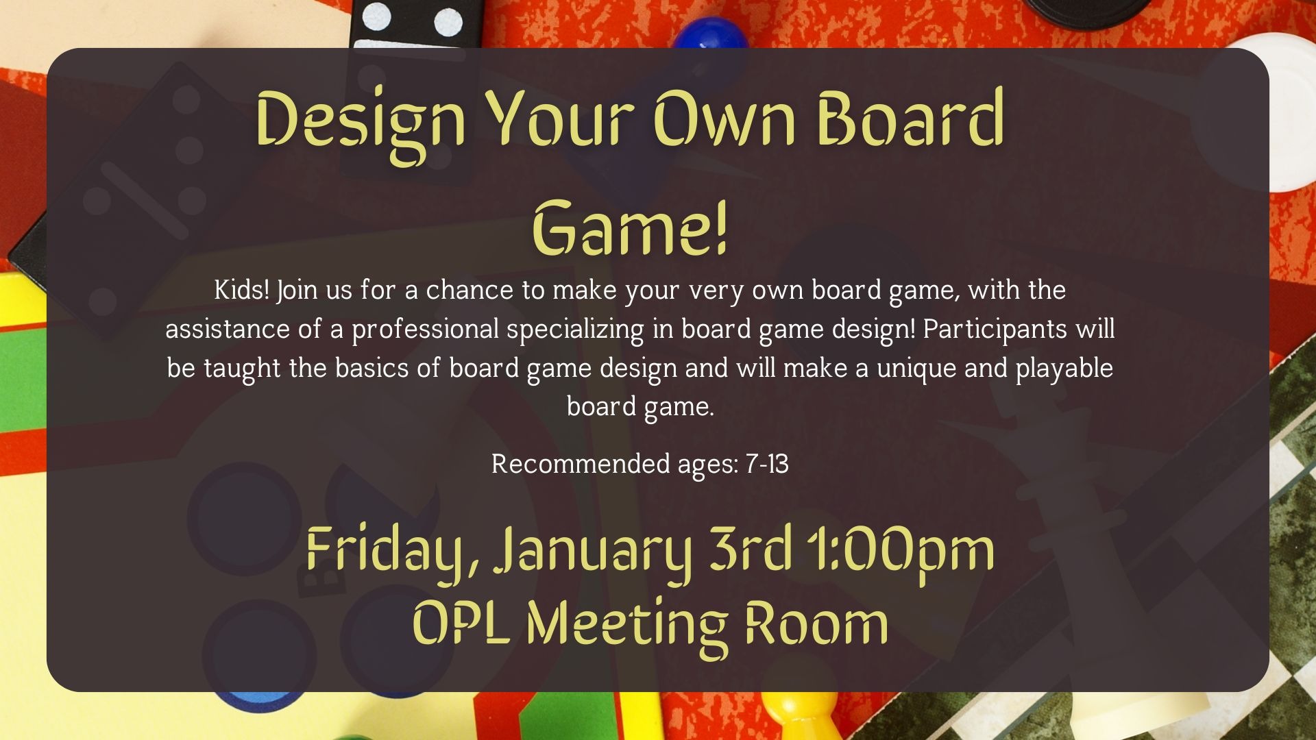 Design Your Own Board Game