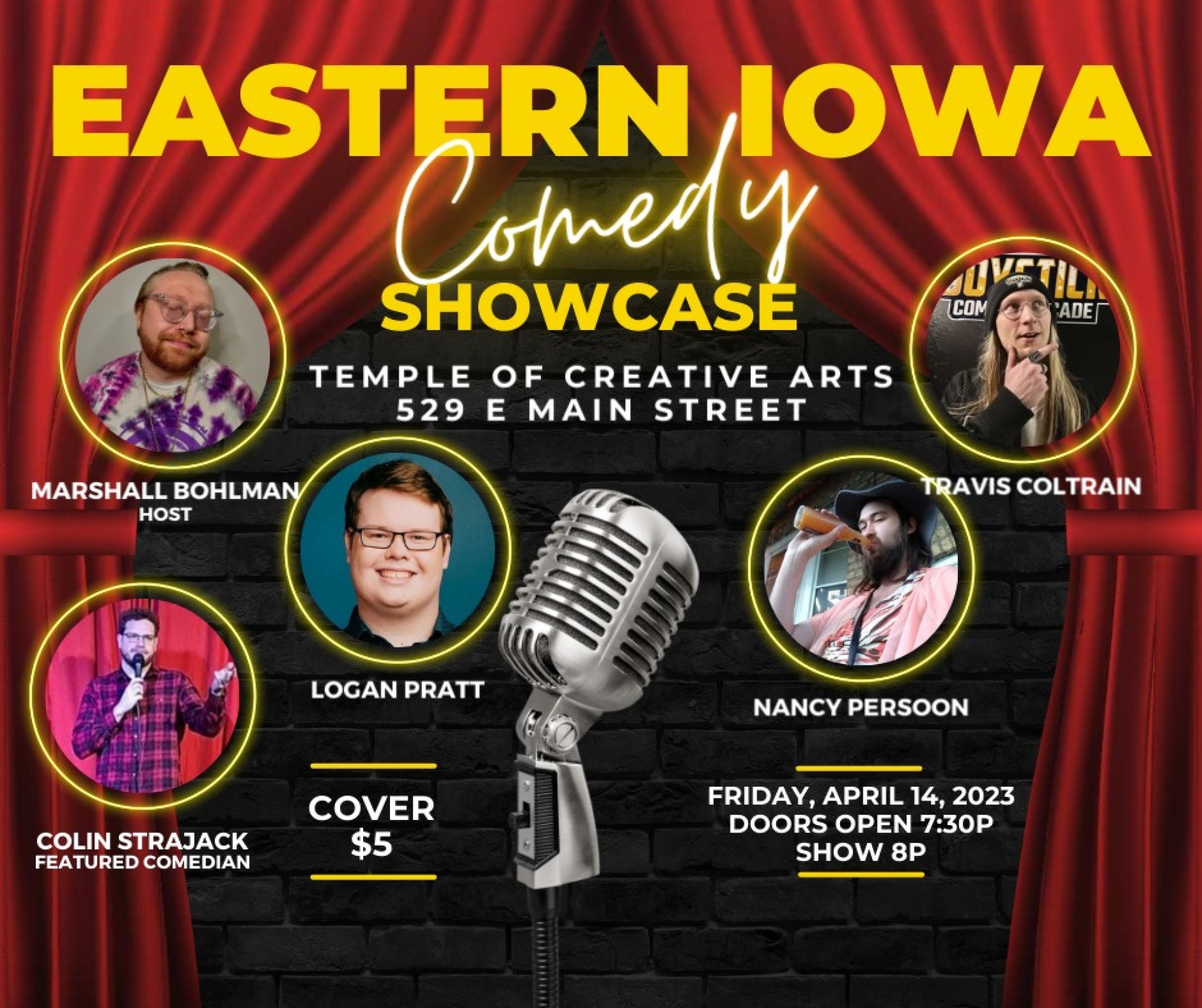 Eastern Iowa Comedy Showcase