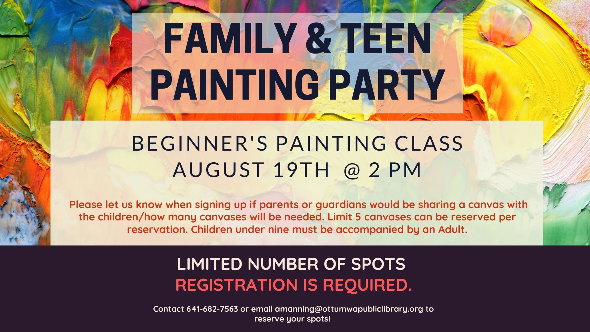 Family and Teen Painting Party