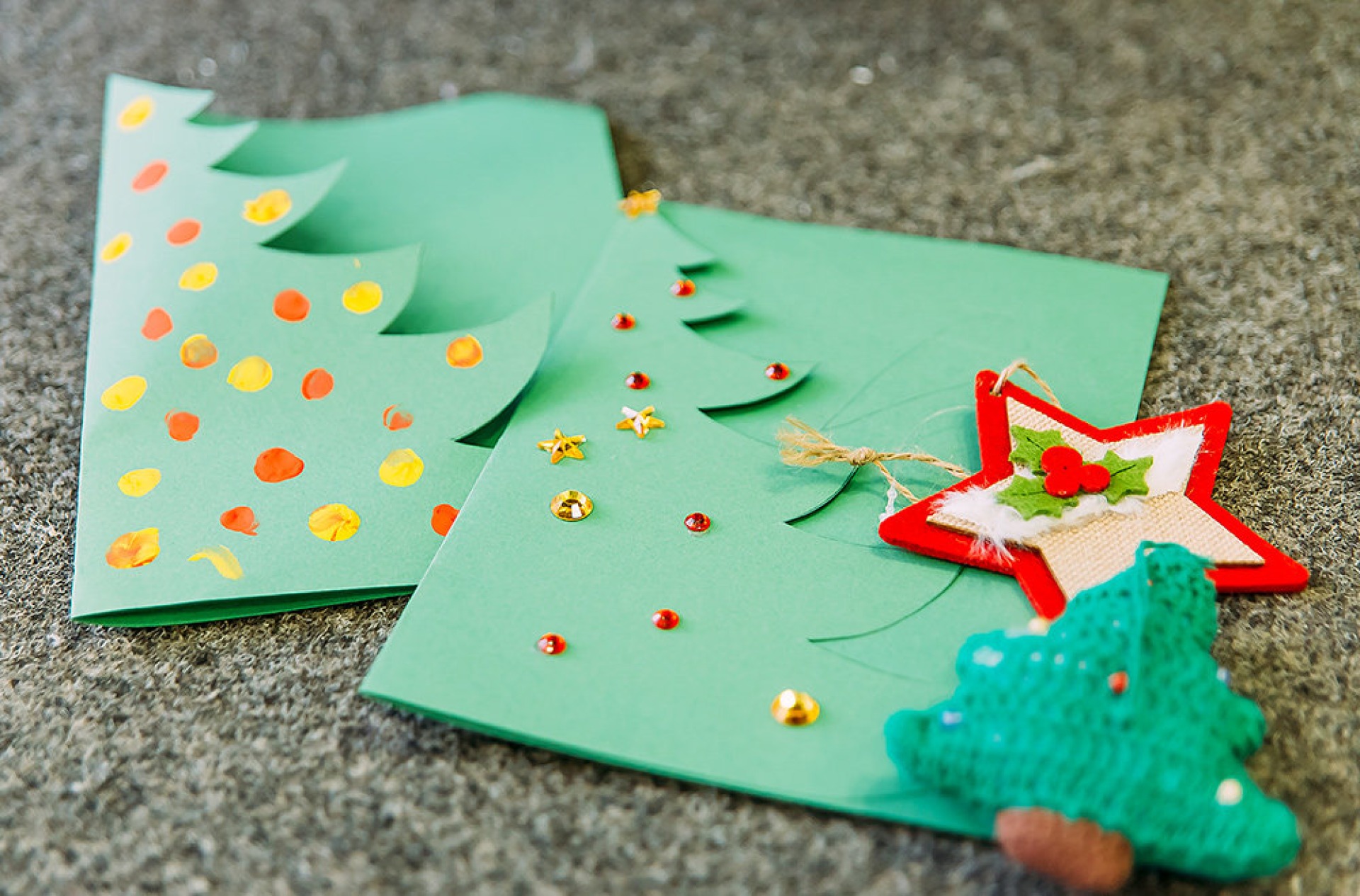 Family Holiday Card Making Event