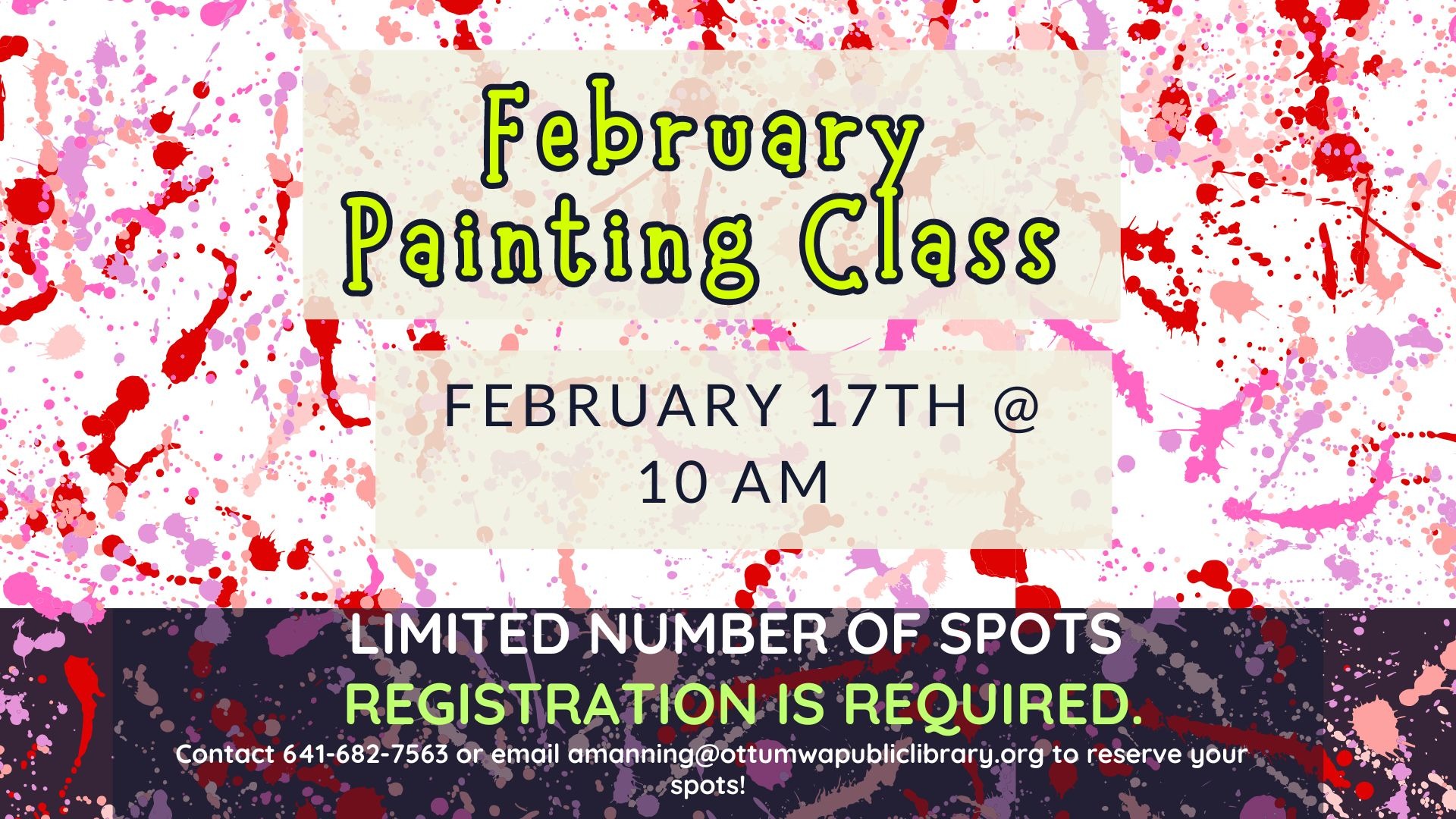 February Painting Class