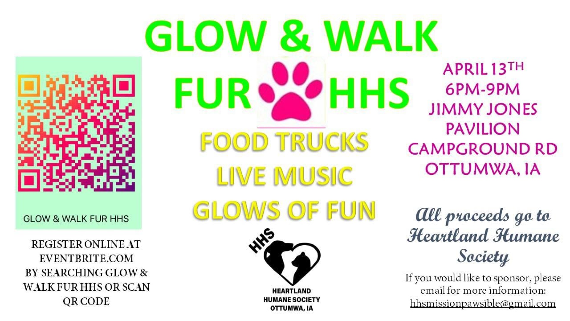 Glow & Walk Fur Heartland Humane Society