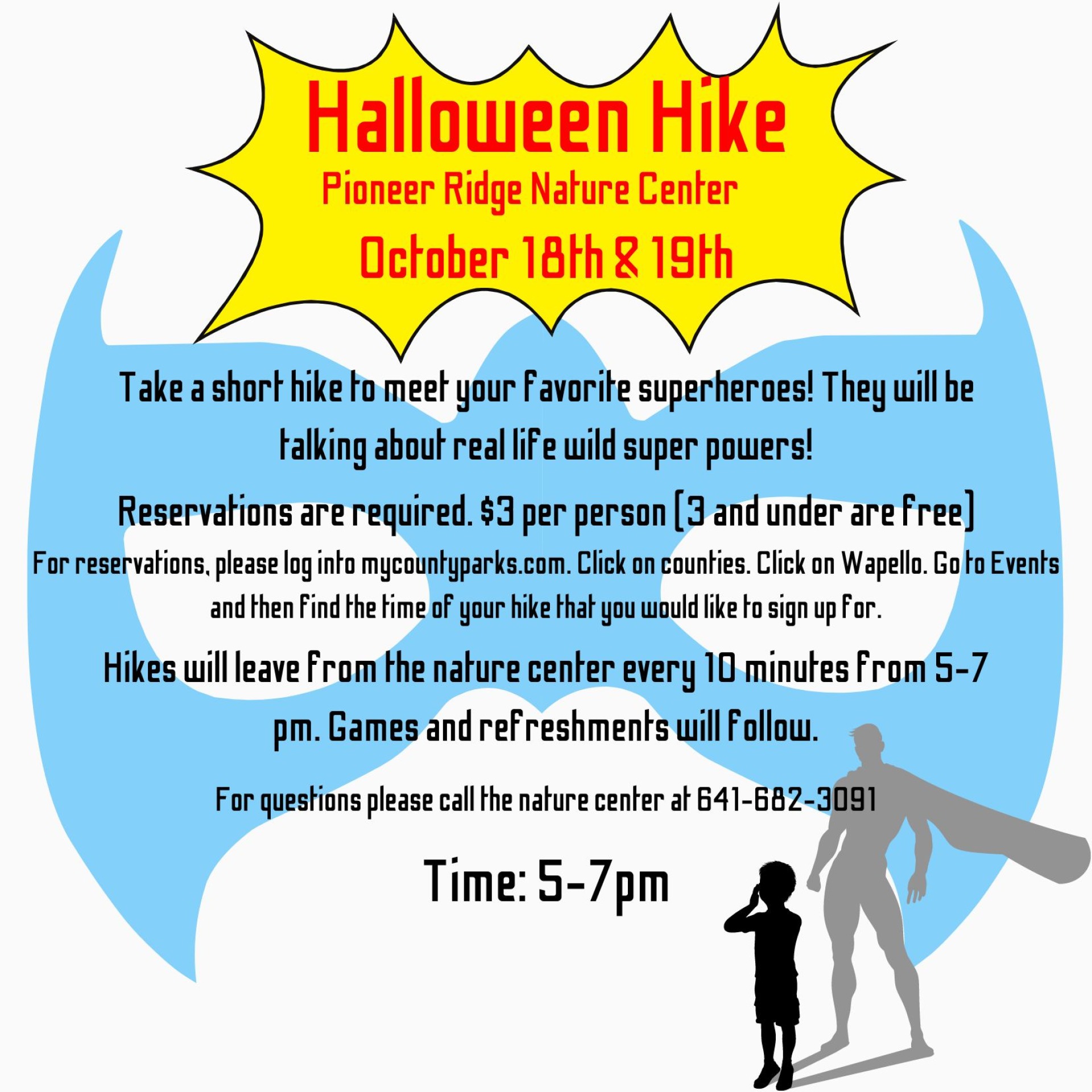 Halloween Hike: Superheroes