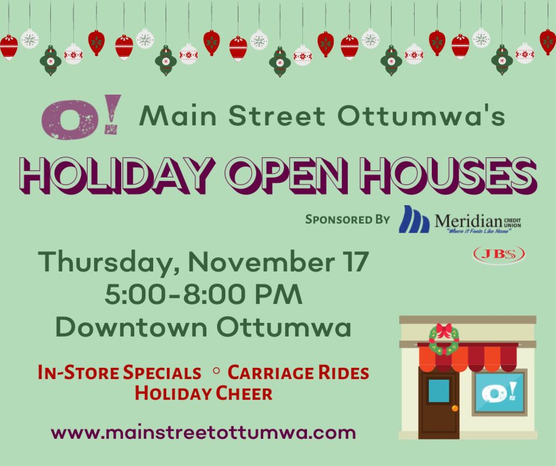 Holiday Open Houses