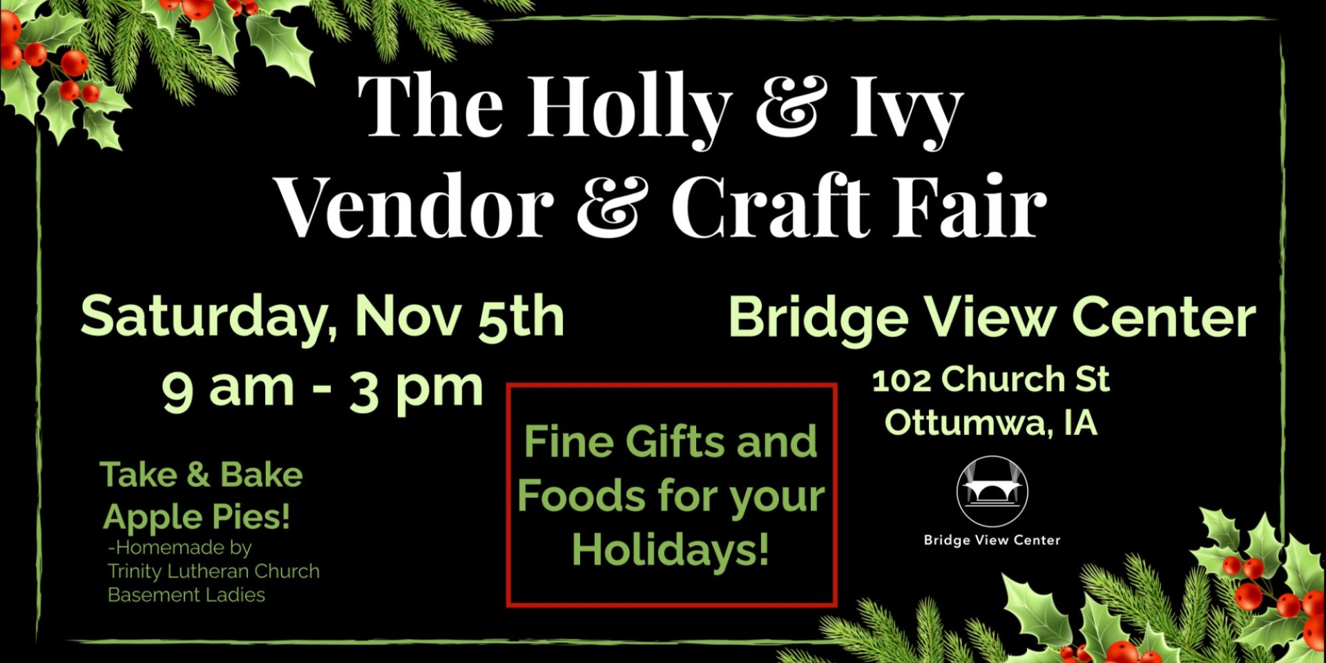 Holly & Ivy Vendor & Craft Fair