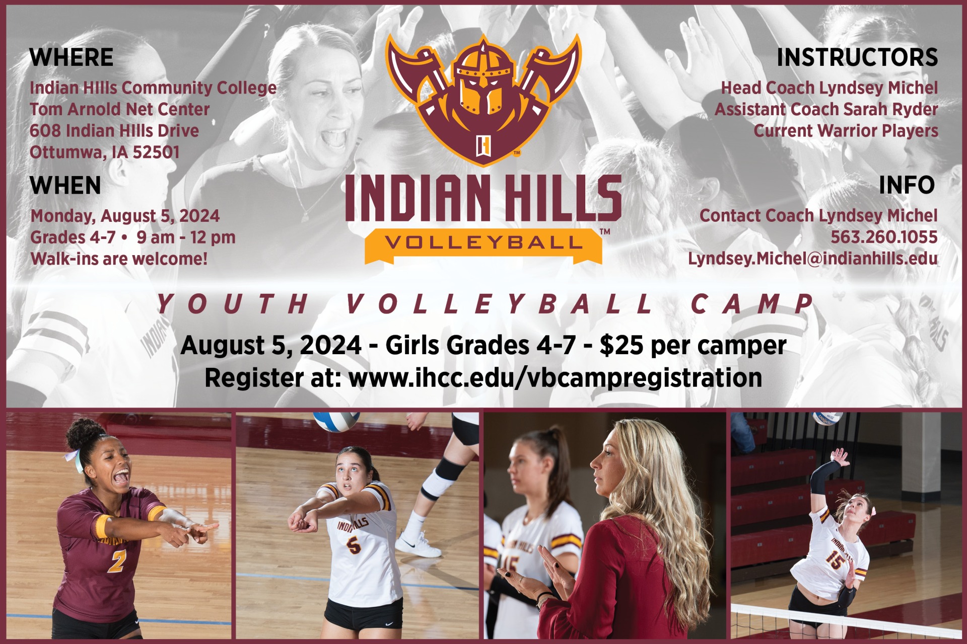 Indian Hills Volleyball Camp