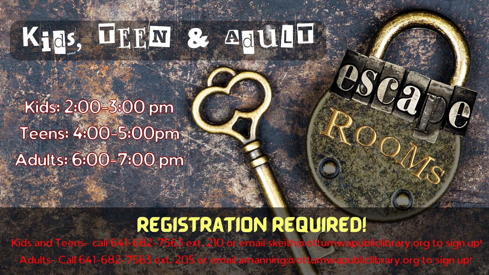 Adult Escape Room