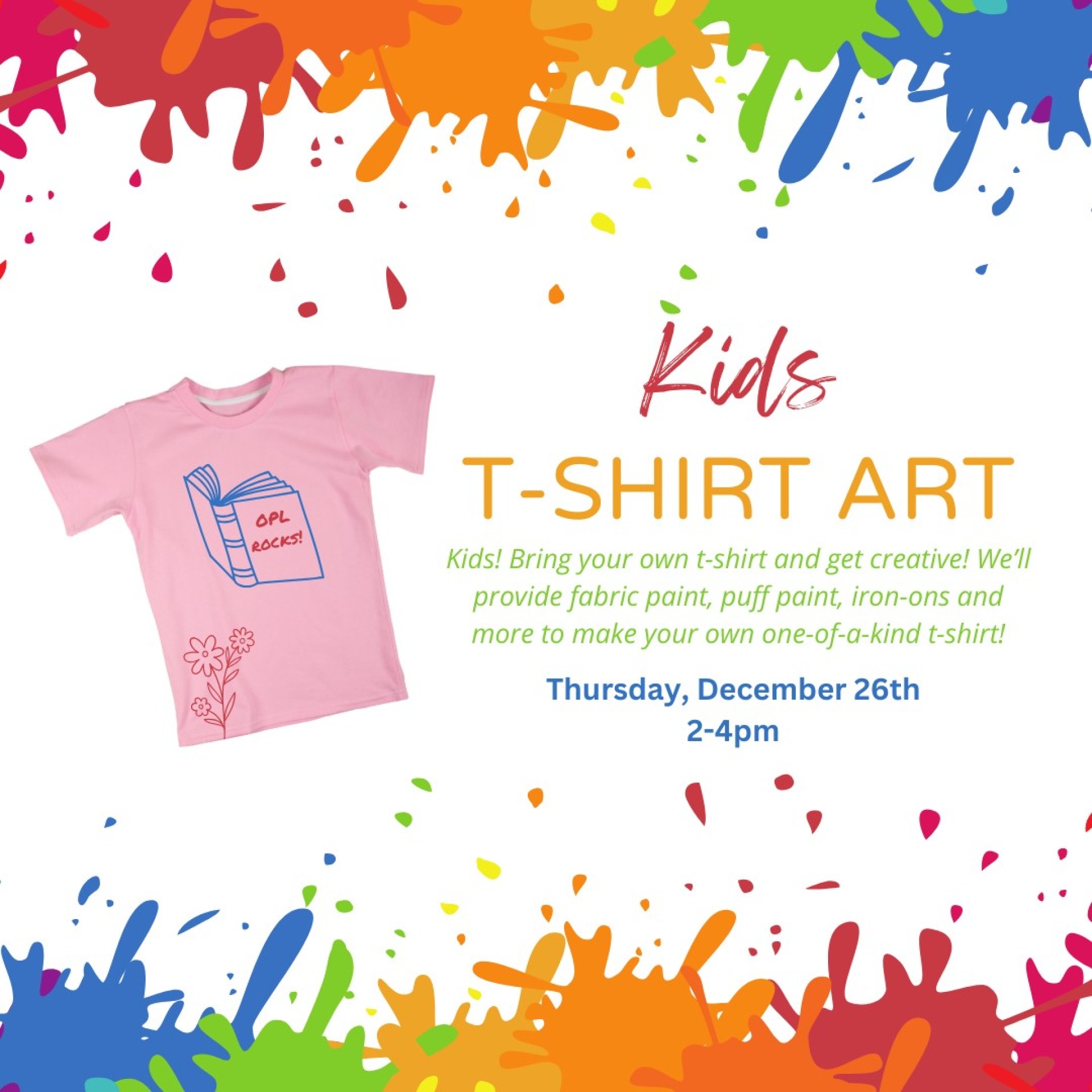 Kids T-Shirt Decorating