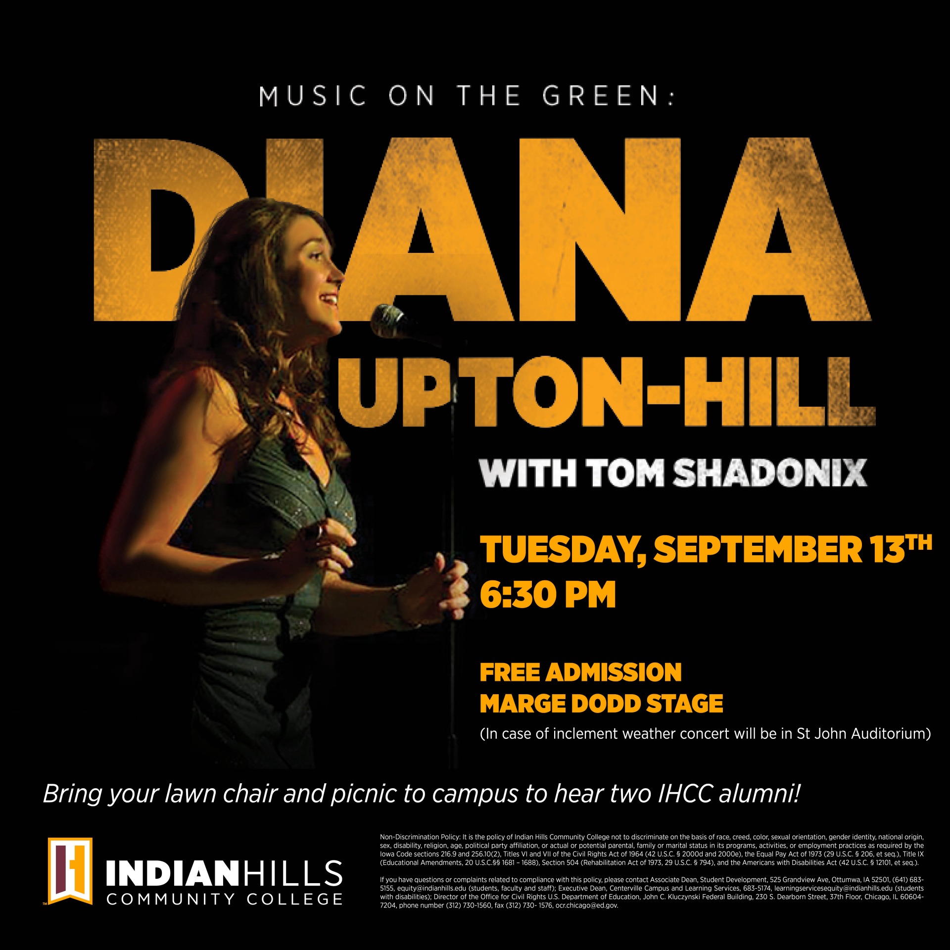 Music on the Green: Diana Upton Hill with Tom Shadonix