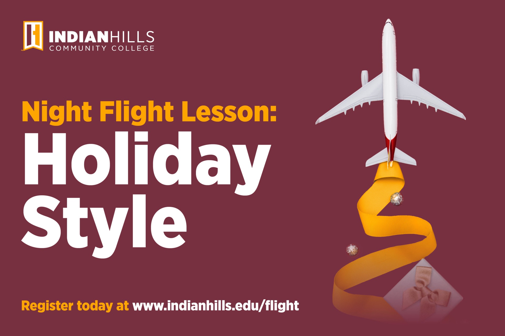 Night Flight Lesson: Holiday Style!