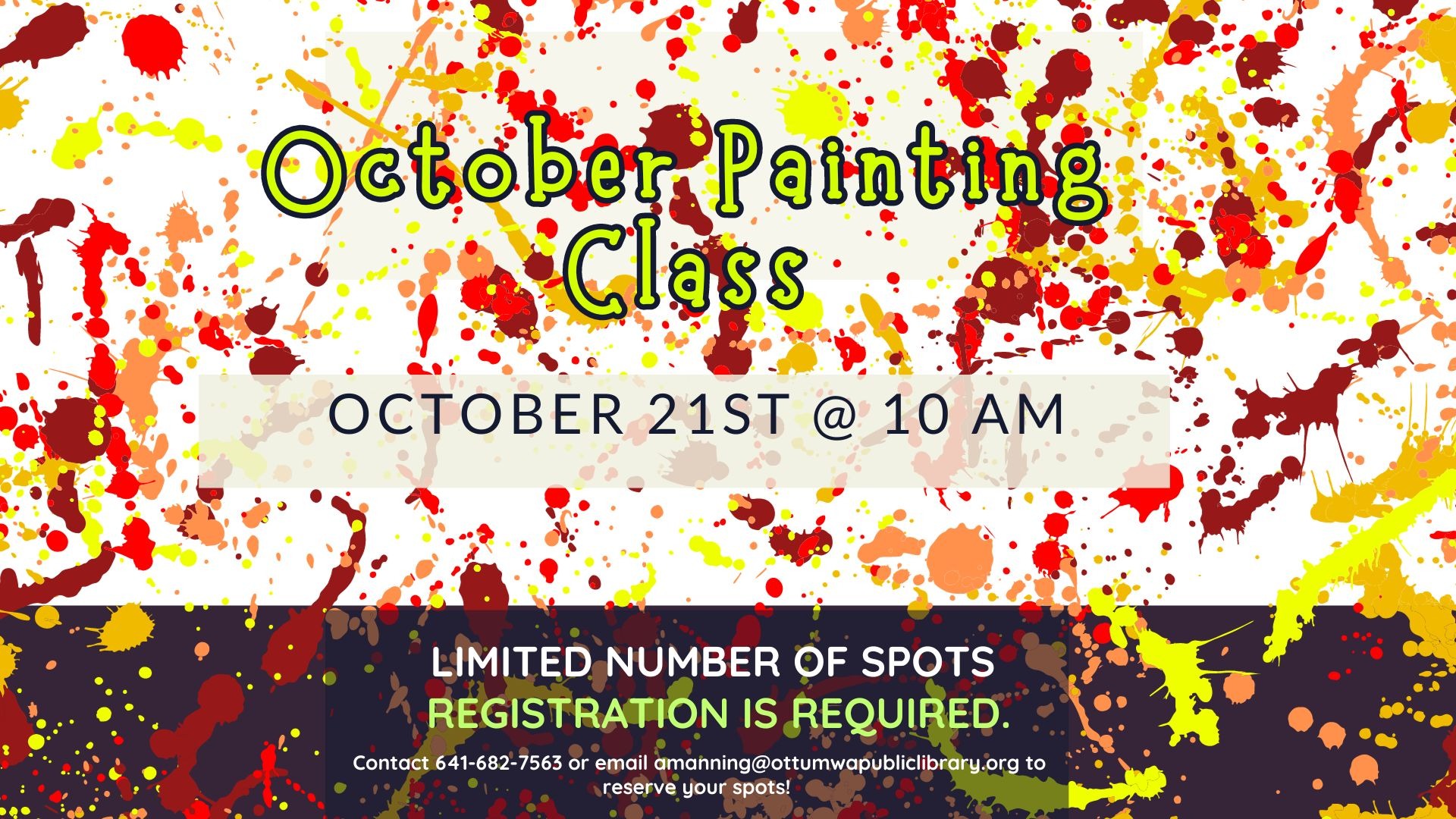 October Painting Class 