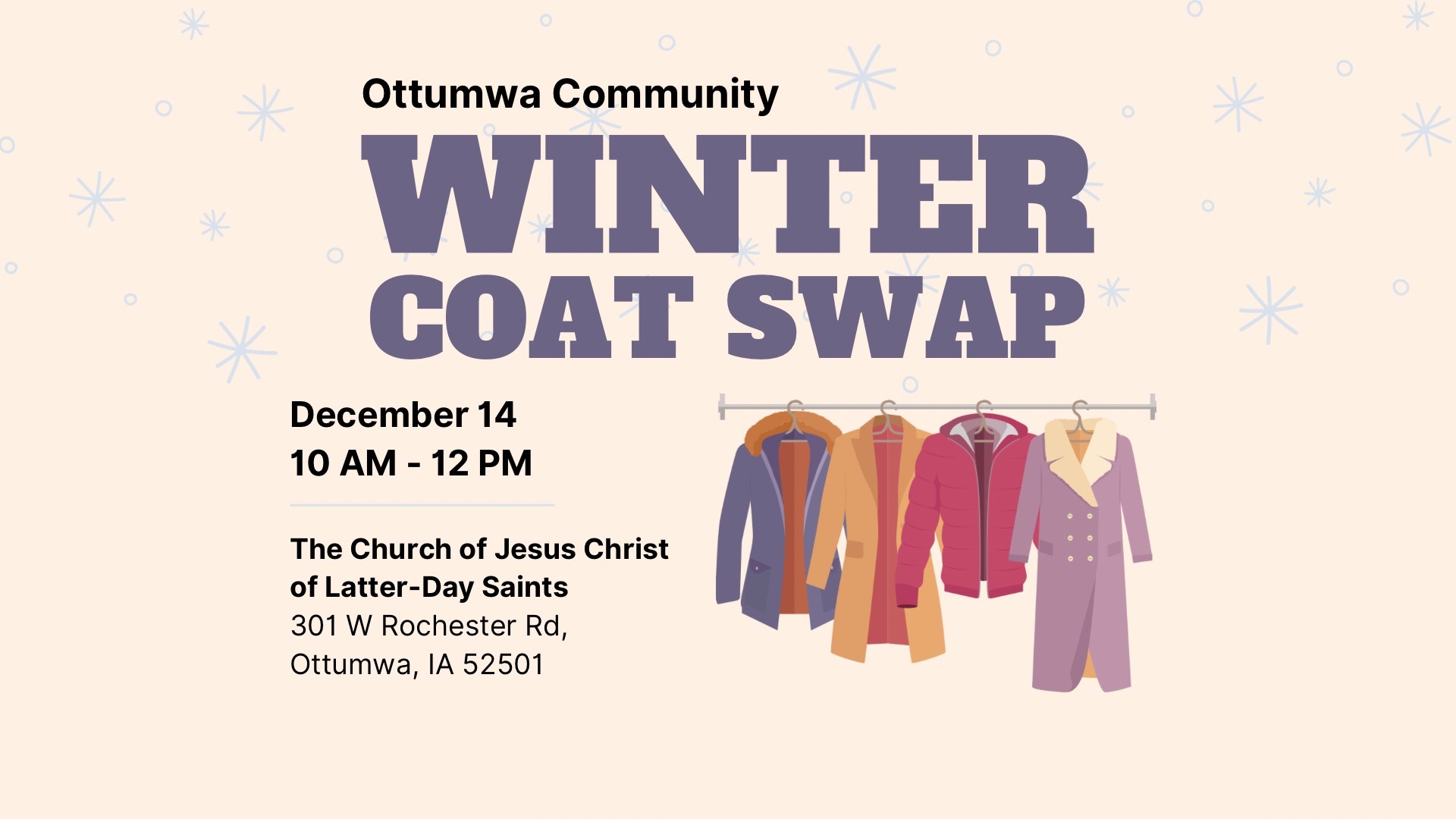 Ottumwa Community Winter Coat Swap