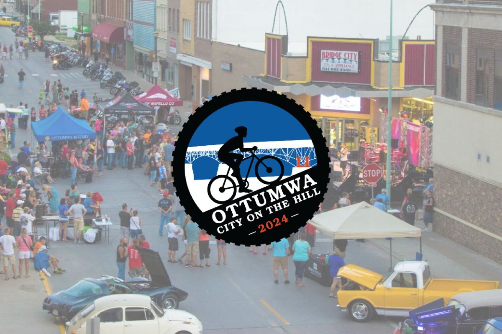 Ottumwa RAGBRAI: Downtown Stage