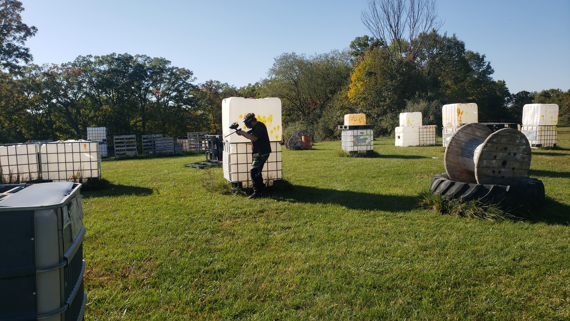 Paintball and Potluck