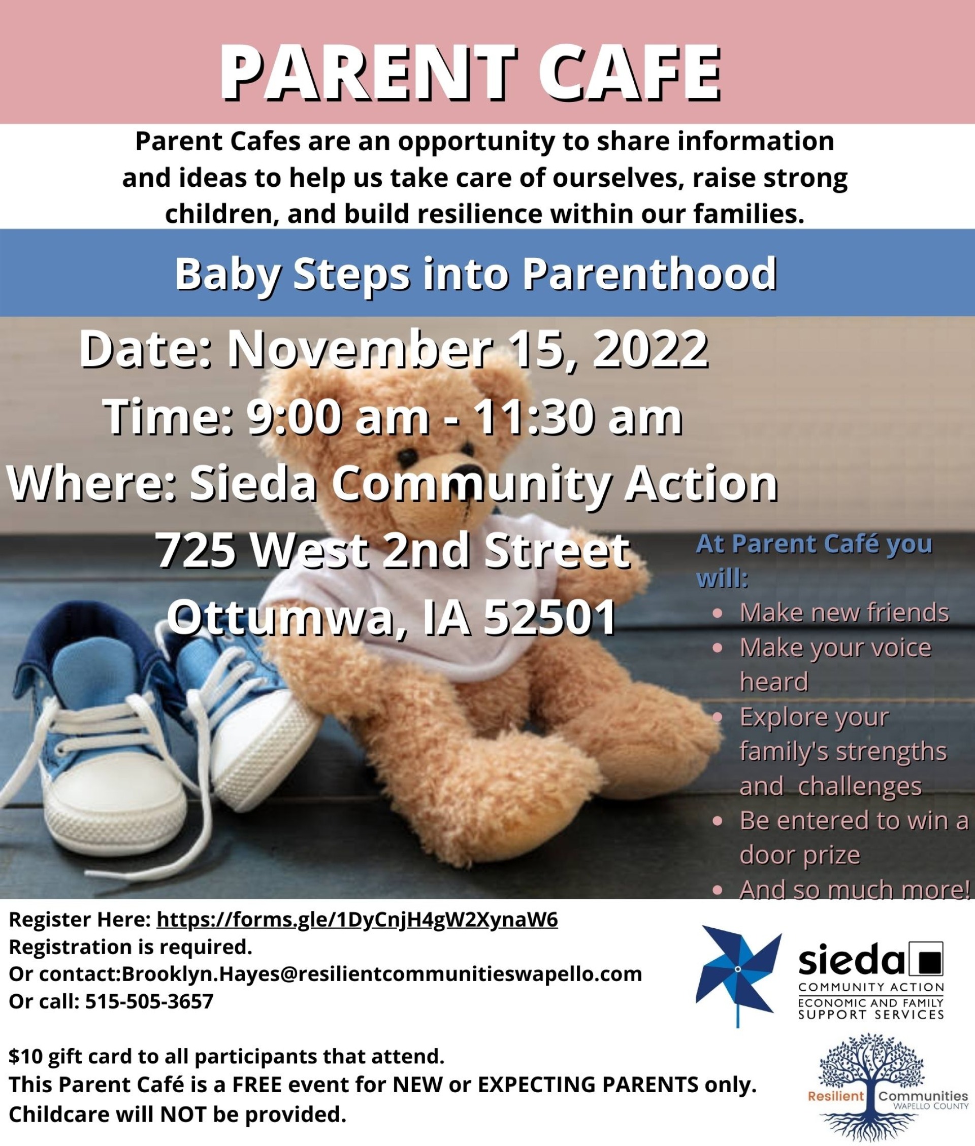 Parent Café - Baby Steps into Parenthood