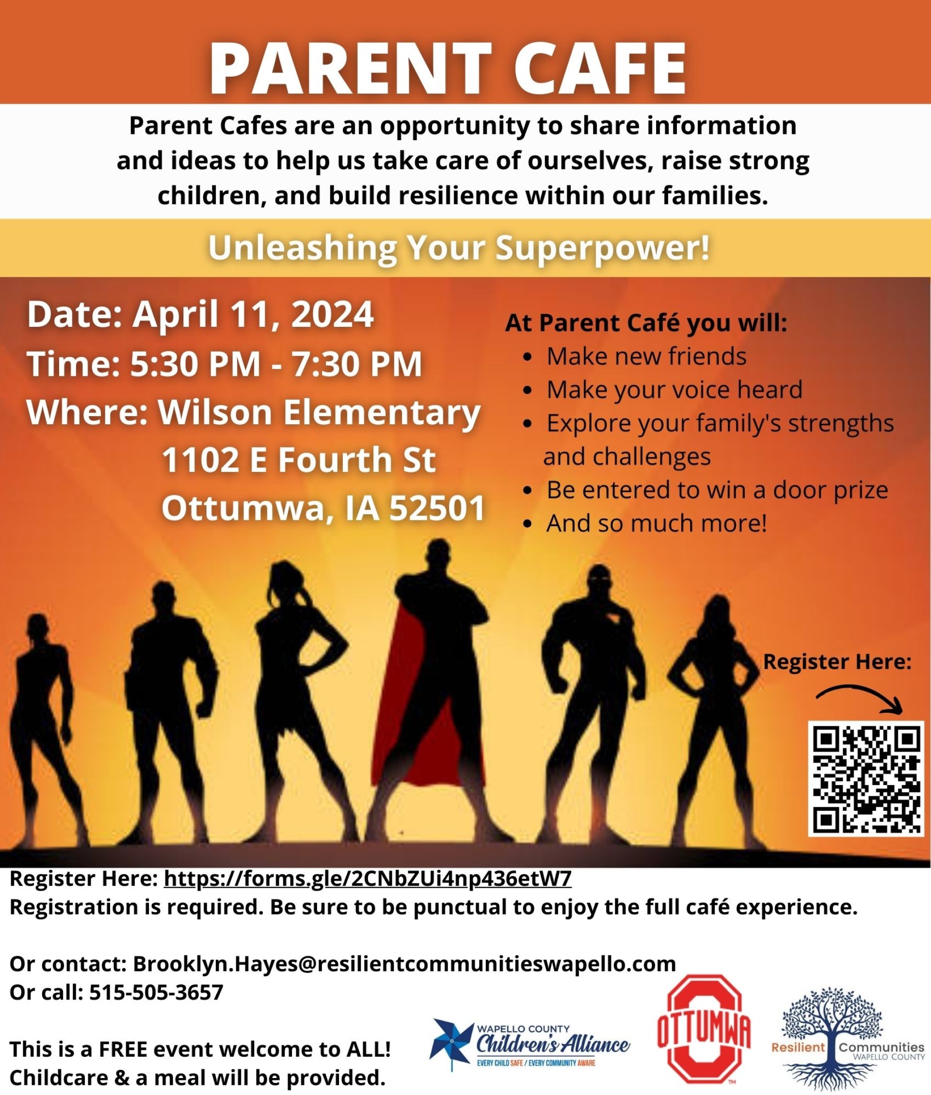 Parent Cafe - Unleashing your Superpower!