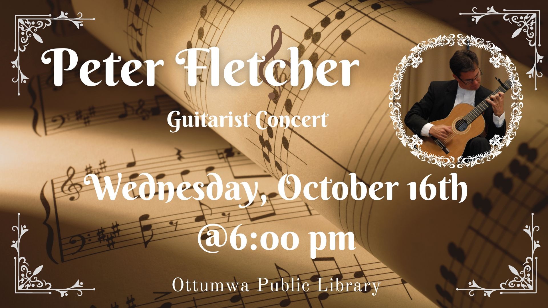 Peter Fletcher: Guitarist Concert 