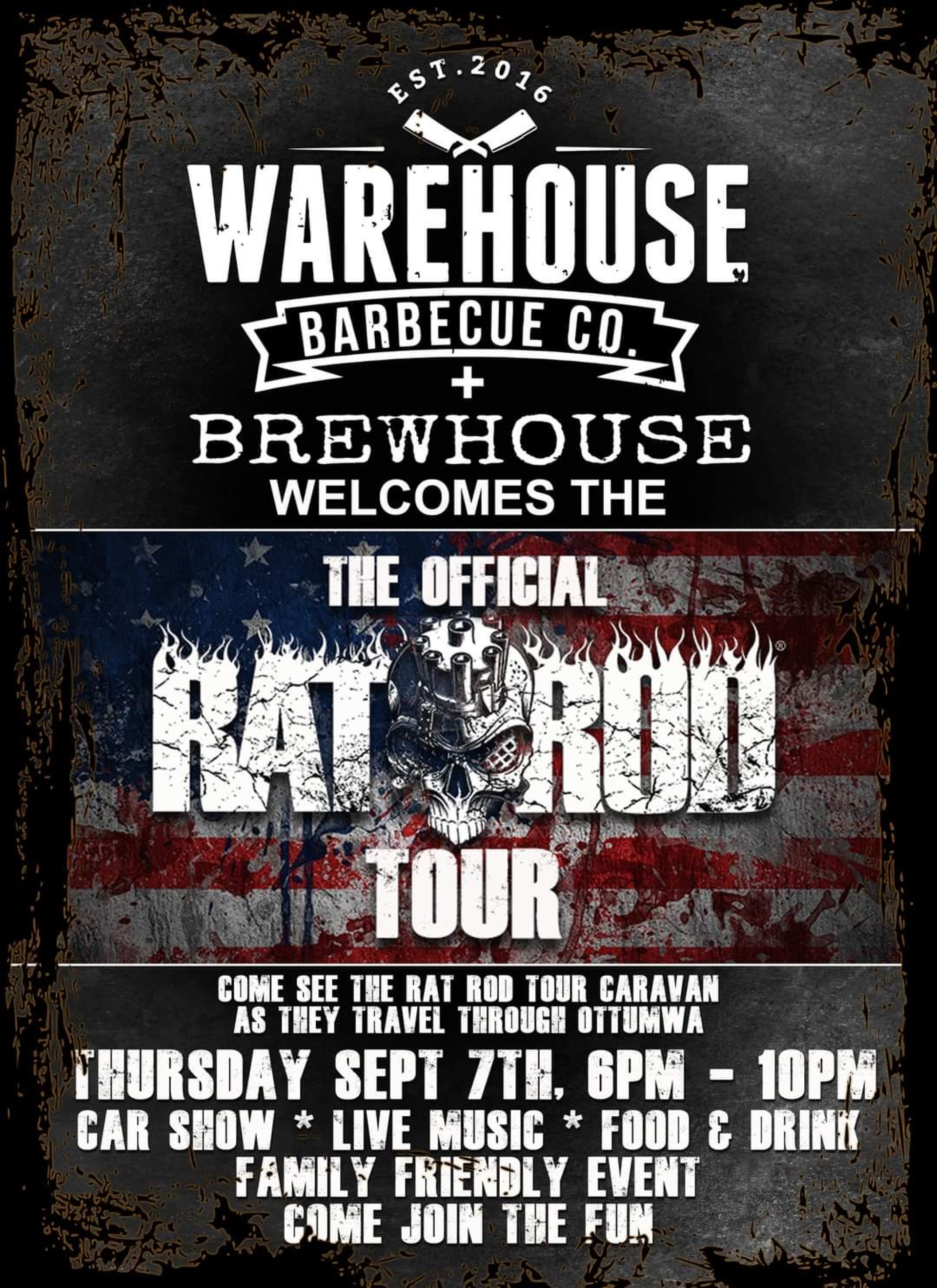 Rat Rod Tour Lot Party