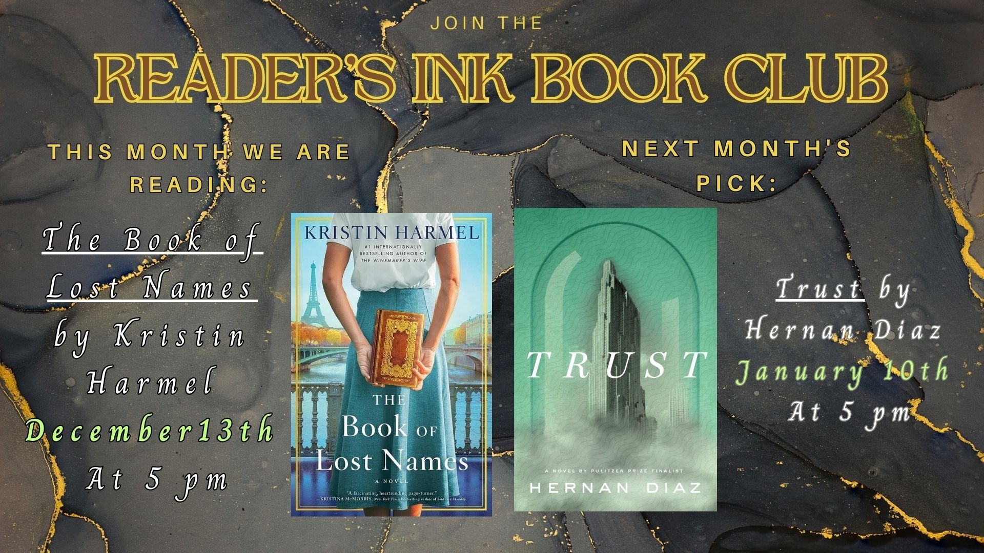 Reader's Ink Book Club