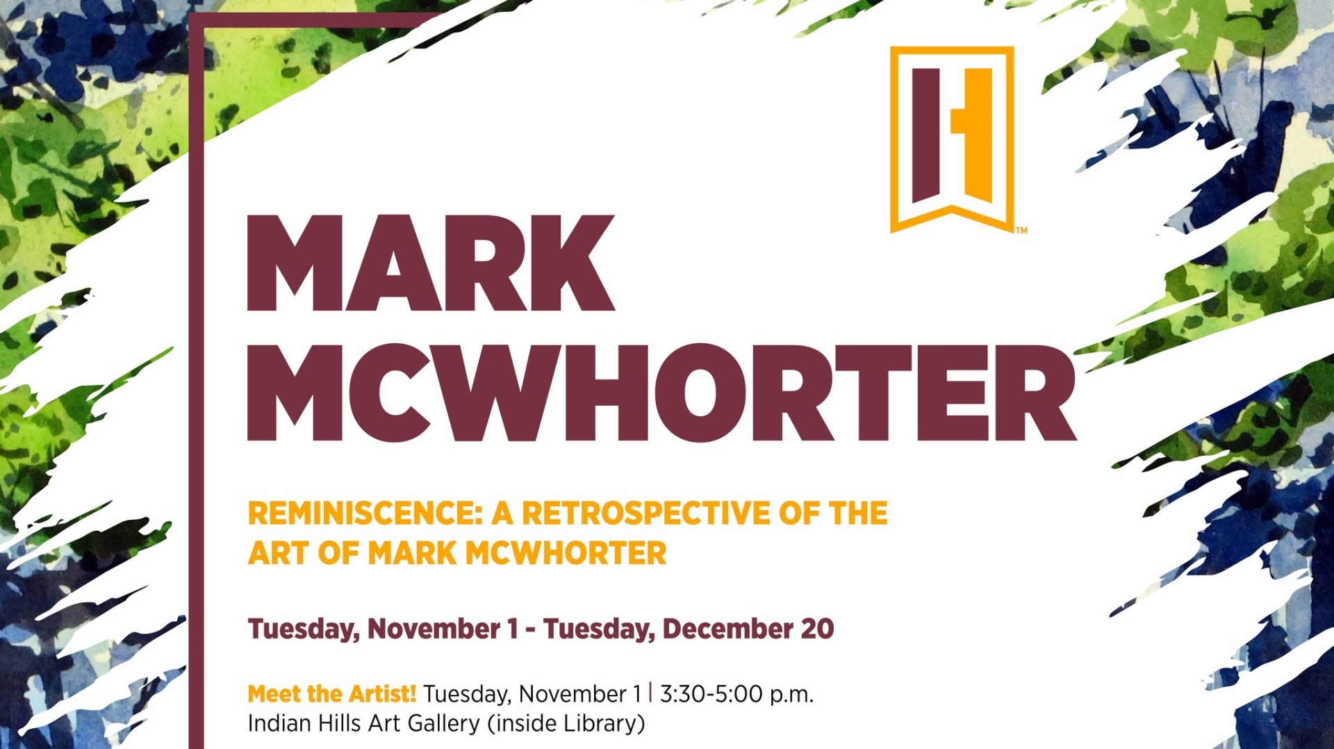 Reminiscence: A Retrospective of the Art of Mark McWhorter