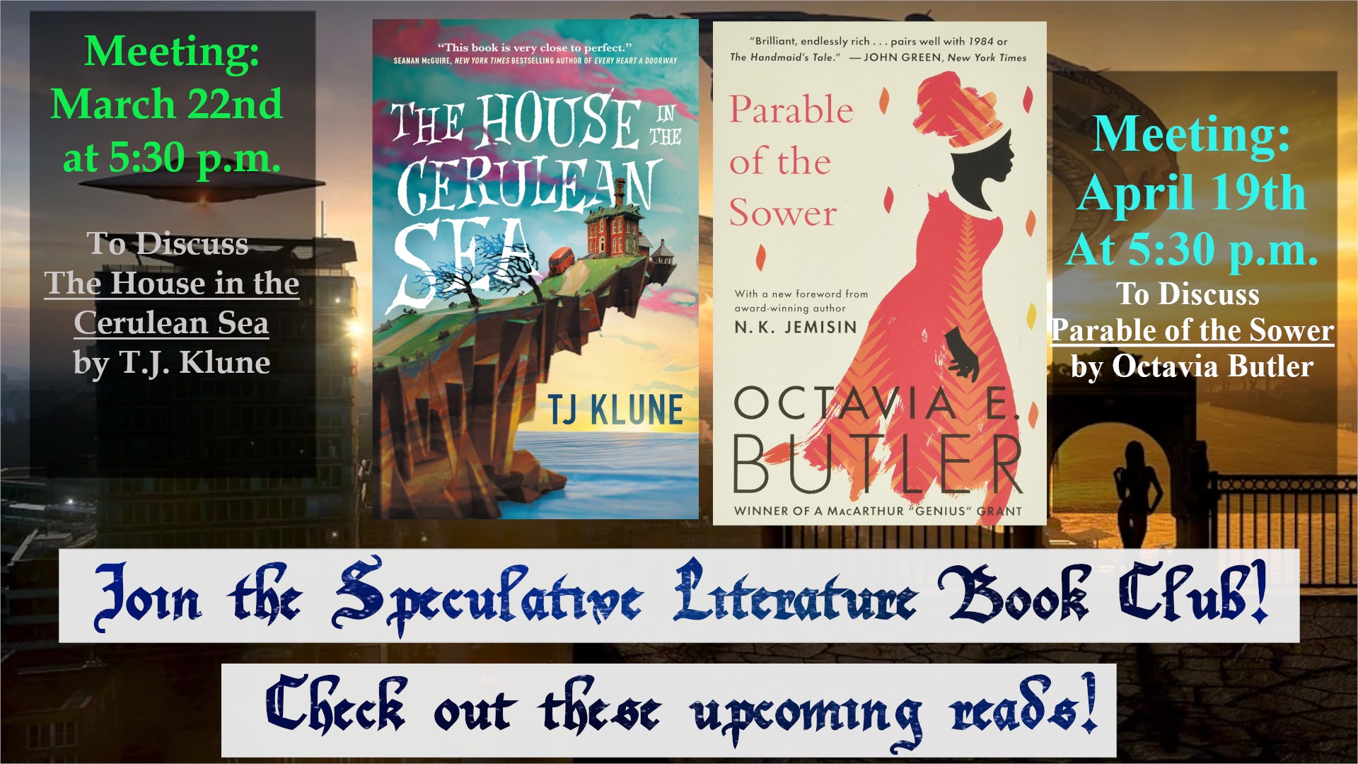 Speculative Literature Book Club