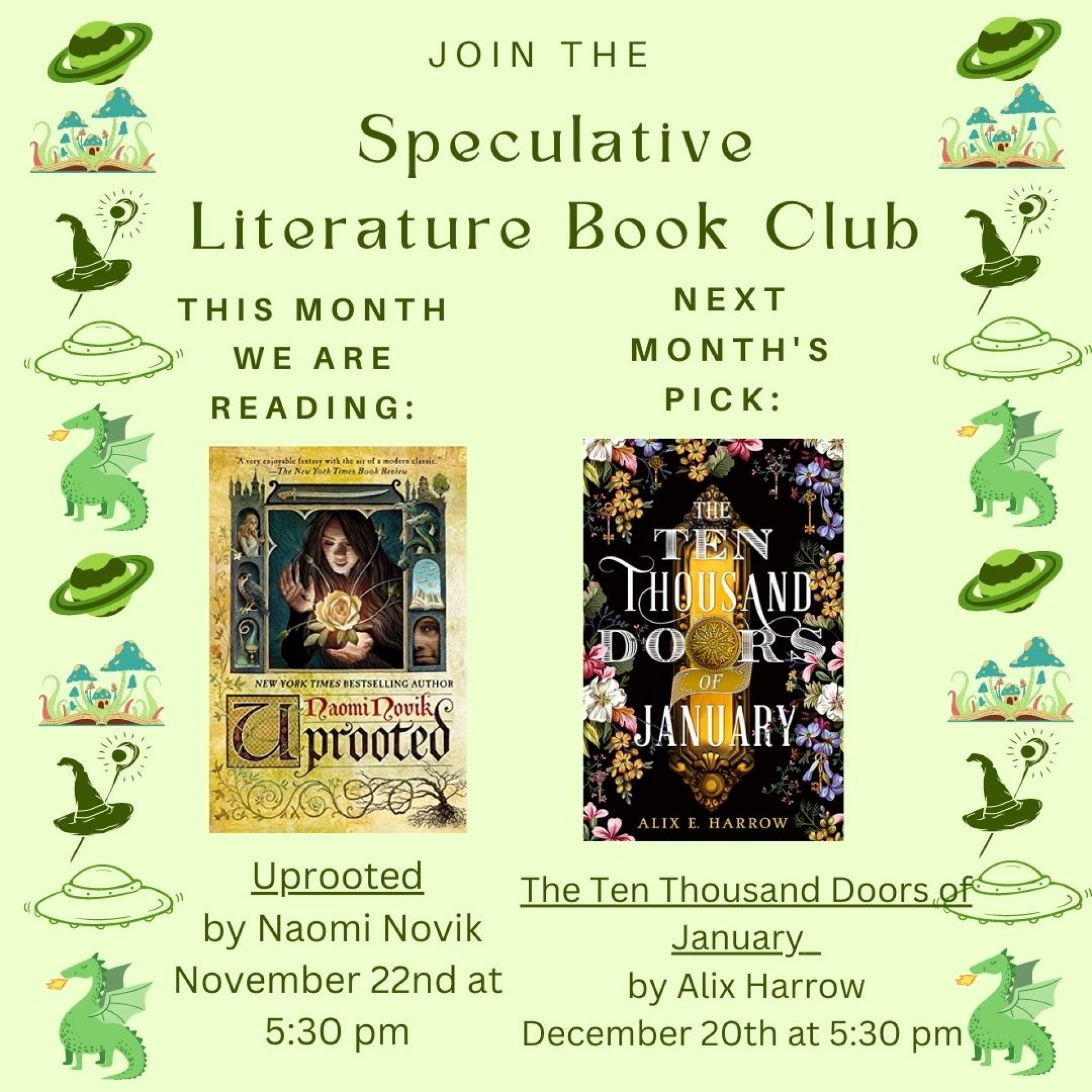 Speculative Literature Book Club