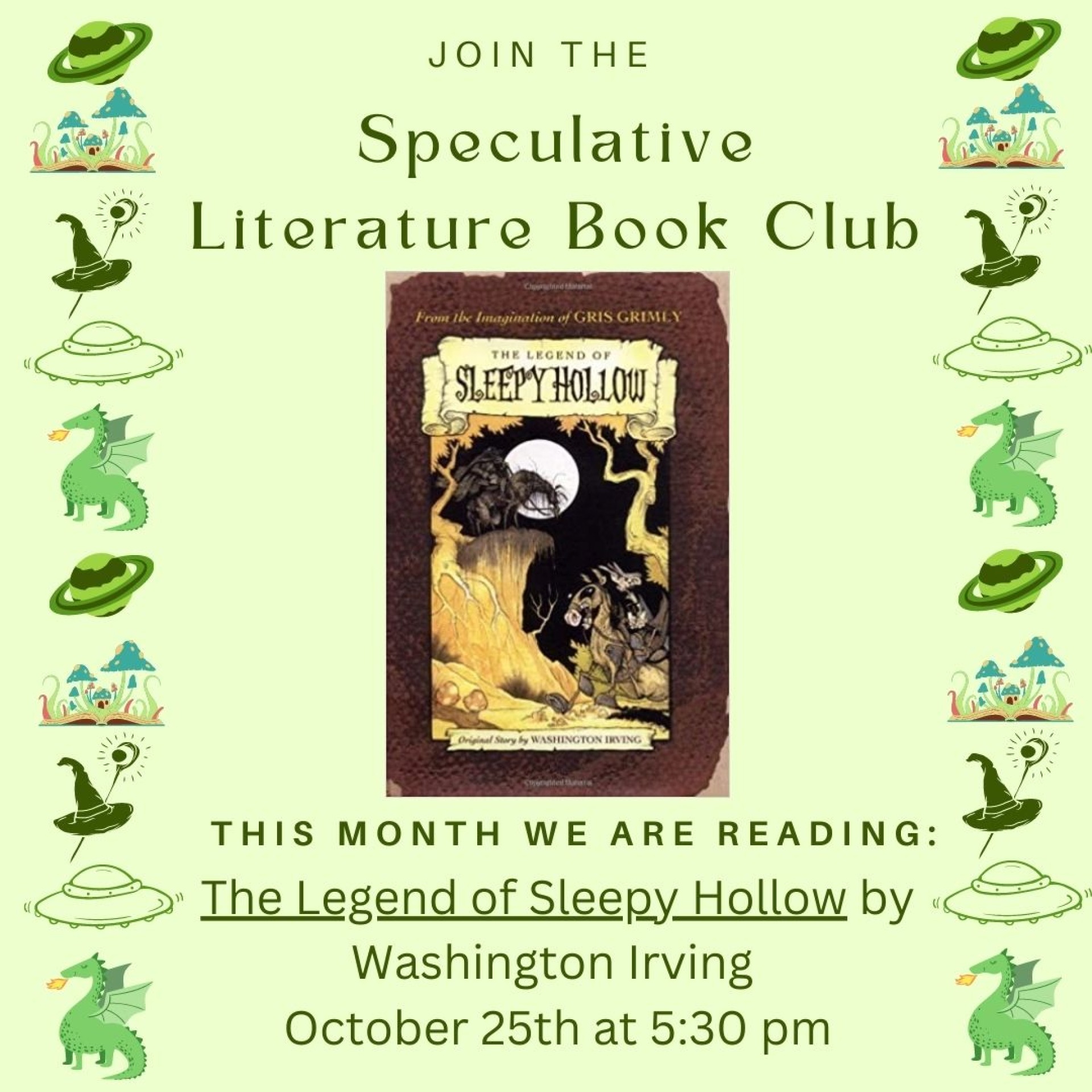 Speculative Literature Book Club