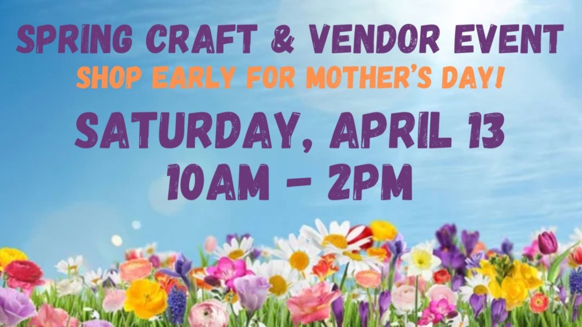 Spring Craft & Vendor Show