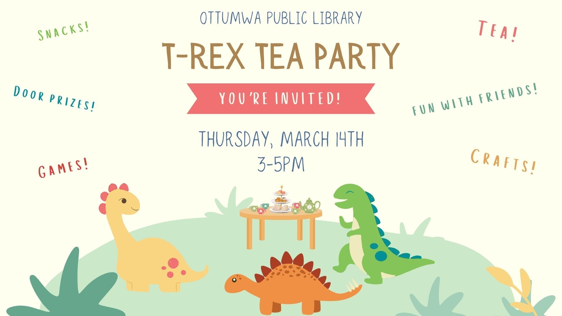 T-Rex Tea Party