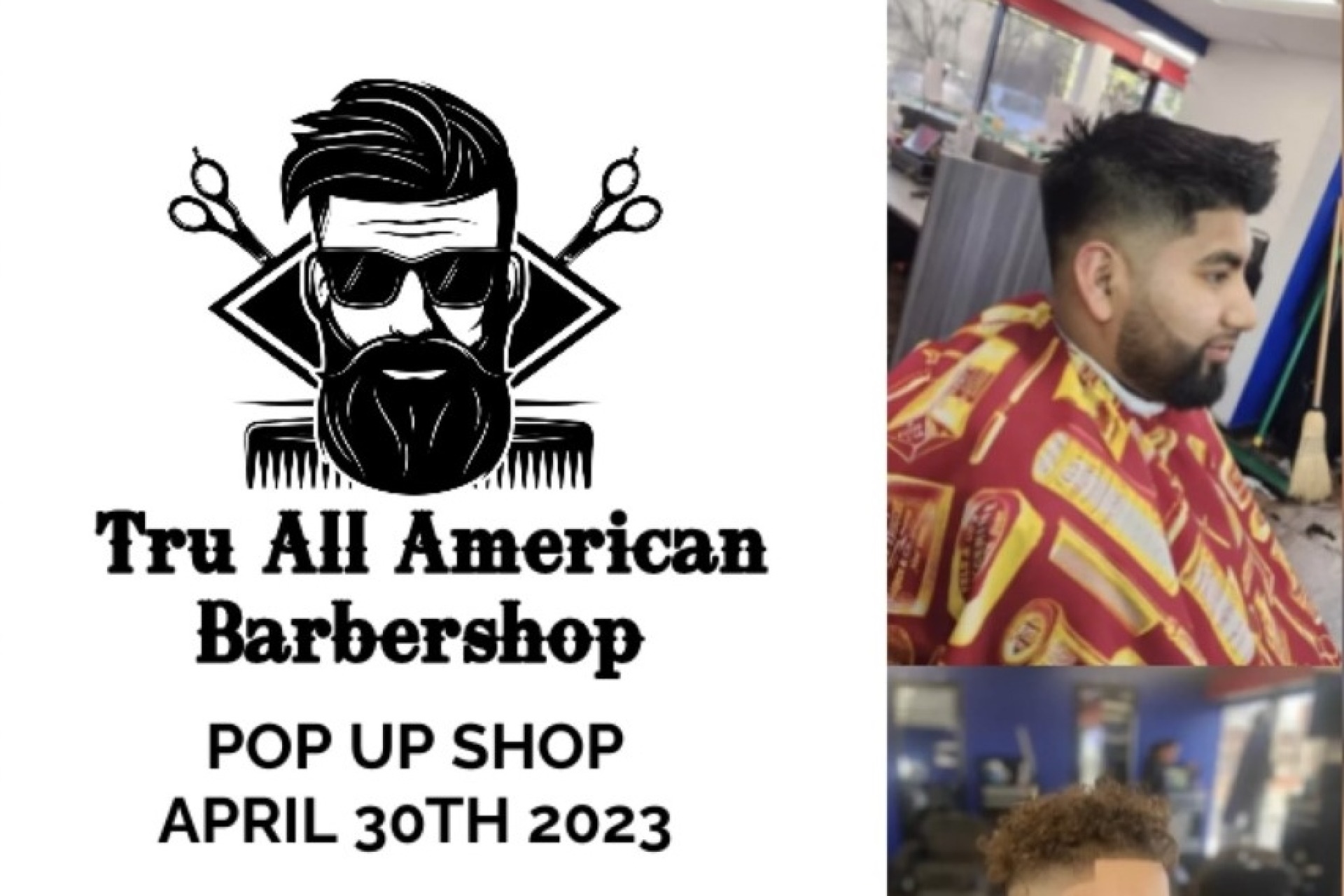 Tru All American Barbershop Pop Up Shop