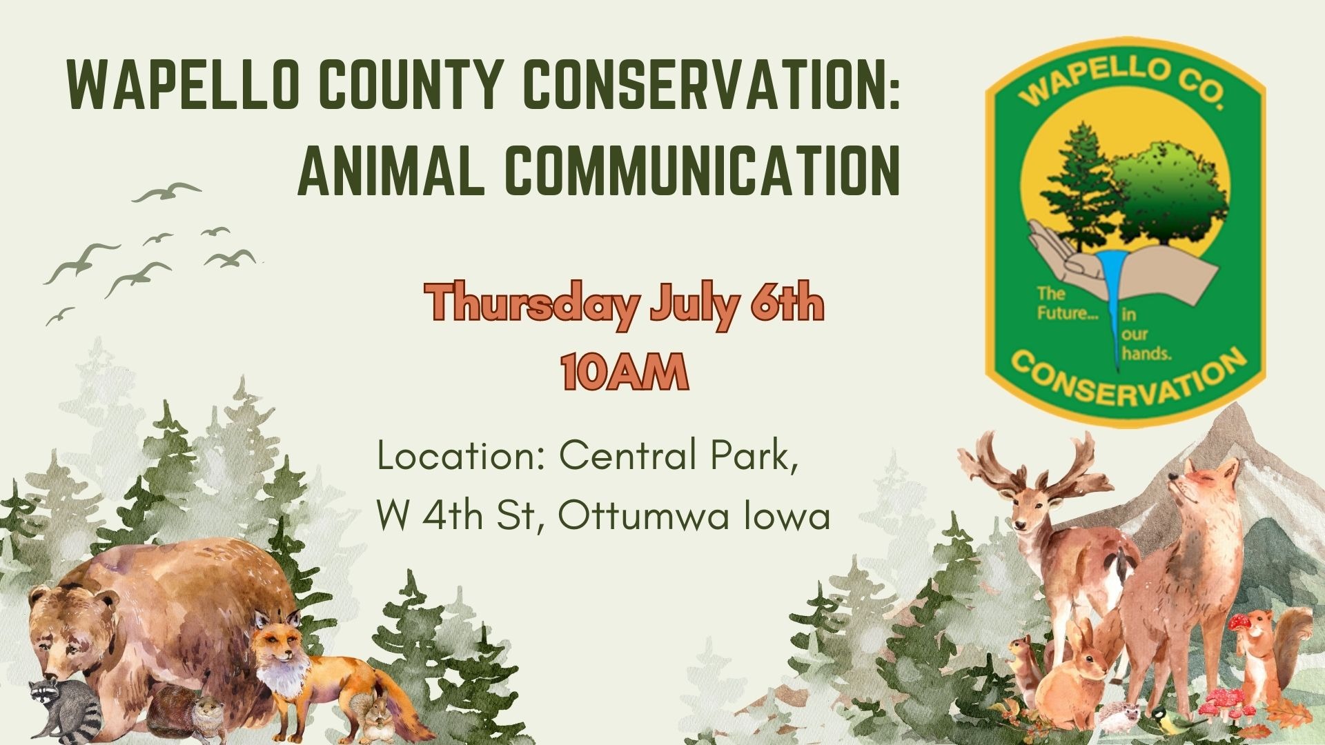 Wapello County Conservation: Animal Communication